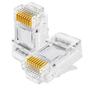 Imagem de Conector Vazado RJ45 100 Unidades