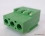 Imagem de Conector Verde Multipolar AKZ700.03V Fixo de 3 vias - Passo 5,08mm - Phoenix Mecano