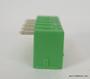 Imagem de Conector Verde Multipolar STL1550.10GH Macho 90º de 10 vias com as laterais Fechadas - Passo 3,5mm - Phoenix Mecano