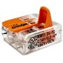 Imagem de Conector Wago Emenda 3 Fios Mod. 221-413 Wago - Kit com 2 Un