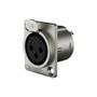Imagem de Conector Wire Conex WC 1023 FP Xlr Painel Fêmea 3 polos