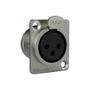 Imagem de Conector Wire Conex WC 1023 FP Xlr Painel Fêmea 3 polos