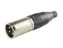 Imagem de Conector Xlr Canon Macho Amphenol 3 Vias Ac3mm