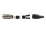 Imagem de Conector Xlr Canon Macho Amphenol 3 Vias Ac3mm