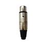 Imagem de Conector XLR FÊMEA Linha PLG  SAS L3FNN01 - SANTO ANGELO