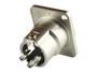 Imagem de Conector Xlr Macho De Painel Amphenol Ac3mmdz