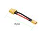 Imagem de Conector ZHOFONET XT30 Macho para XT60 Fêmea - Cabo de 5cm (4 Unidades)
