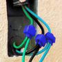 Imagem de Conectores de Derivação Para Fios Elétricos 1,5 A 2,5mm² Azul