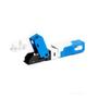 Imagem de Conectores Fast Oneclick Sc/Upc Reutilizavel Azul Hfo 100 Un