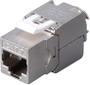 Imagem de Conectores Keystone CAT7 Blindados Triplos - Pacote com 10 Unidades