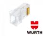 Imagem de Conectores (rede) Wurth Rj45 Cat6e Plug Modulador C/50