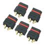 Imagem de Conectores XT60 - 5 Pares (XT60EW-M, XT60W-F, XT60E) - Montáveis