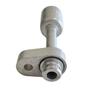 Imagem de Conexão Ar Reta Radial Block Fitting 08mm Alumínio Com Clip