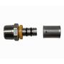 Imagem de Conexão Fixa Astra Macho p/ Gás 16mm
