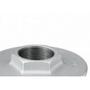 Imagem de Conexao Galvanizada Tupy Flange Com Sextavado   1/2''