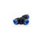 Imagem de Conexão Pneumática Kit União Engate Em T Pu 12mm 4 Peças