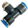 Imagem de Conexao rapida t macho 1/4 x 10mm bsp - com 2 peças