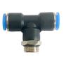 Imagem de Conexao rapida t macho 1/4 x 10mm bsp - com 2 peças