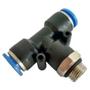 Imagem de Conexao rapida t macho 1/4 x 10mm bsp - com 2 peças