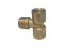 Imagem de Conexão União TE Latão Rosca 1/2 NPTF X 1/2 NPT X 1/2 NPTF