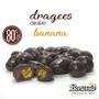 Imagem de Confeito de Banana com Chocolate 80% Cacau 120g Borússia Chocolates