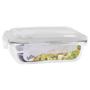 Imagem de Conj. 6 Potes Vidro Retangular Mantimentos 640ml