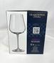 Imagem de Conj 6 Taças Cristal Ardea Bohemia 450ml vinho branco ou tinto Titanium