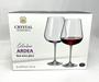 Imagem de Conj 6 Taças Cristal Ardea Bohemia 670ml vinho tinto Titanium