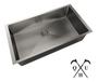 Imagem de Conj.cuba 70x40 Inox Calha Canal Escorredor  Luxo