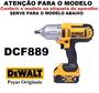 Imagem de Conj. Escova de Carvão P/ Chave de Impacto Dewalt Dcf889 Original