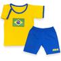 Imagem de Conj Infantil Brasil Copa Mundo 2022 Menino Camiseta Shorts