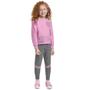 Imagem de Conj Moletom Frio Menina 4a10 anos Infantil Glitter Fashion