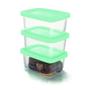 Imagem de Conj. Pote Retan. 520ml C/3 Erca Ref.2360