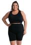 Imagem de Conj top e short suplex plus size