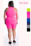 Imagem de Conj top e short suplex plus size