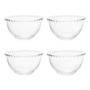 Imagem de Conjunto 04 Bowls Cristal Transparente Pearl Wolff