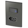 Imagem de Conjunto 1 Interruptor Led + 1 Tomada 20A - Inova Grafite