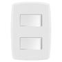 Imagem de Conjunto 1 Interruptor Simples + 1 Paralelo - Ilumi Lev