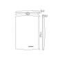 Imagem de Conjunto 1 Interruptor Simples 4X2 Branco Siena 6511 Alumbra