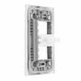 Imagem de Conjunto 1 Interruptor Simples 4X2 Inova Pro 85033 Alumbra