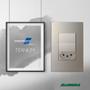 Imagem de Conjunto 1 Interruptor Simples 4X2 Titanium 85585 Alumbra