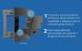 Imagem de Conjunto 1 Interruptor Simples 4X2 Titanium 85585 Alumbra