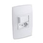 Imagem de Conjunto 1 Interruptor Simples E 1 Tomada Force Line