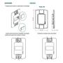 Imagem de Conjunto 1 Interruptor Simples Horizontal Aria Tramontina