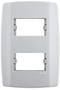 Imagem de Conjunto 1 Tomada 3P 10A + 1 Interruptor Simples Slim 80200