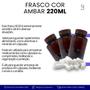 Imagem de Conjunto 10 Potes 220ml Com Tampa Flip-Top Para Cápsulas