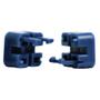 Imagem de Conjunto 13 peças cliptel para tela 5x10 soldada 1.20m altura azul