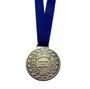 Imagem de Conjunto 15 Medalhas Ouro Prata ou Bronze Relevo Tira Azul