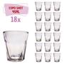 Conjunto 18 Copos Shot Vidro Tequila Cachaça Dose 45ml Bar - TODO DIA Imagem de Conjunto 18 Copos Shot Vidro Tequila Cachaça Dose 45ml Bar