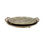 Imagem de Conjunto 2 Bandejas Decorativas Metal Bronze CR0147 BTC